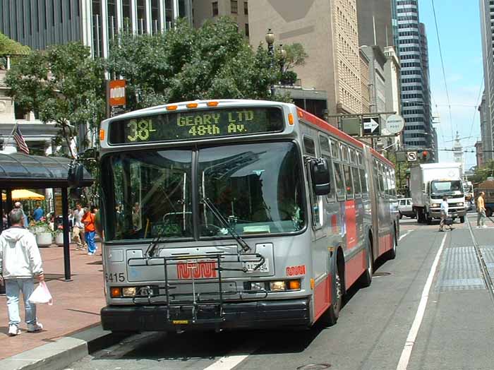 San Francisco MUNI Neoplan AN460 articulated bus 6415